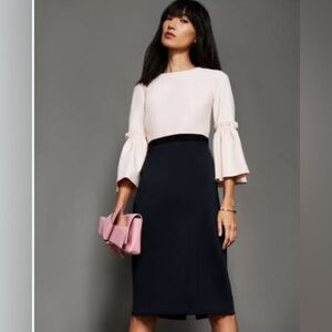 Ted Baker Limilia Tulip Sleeve Dress